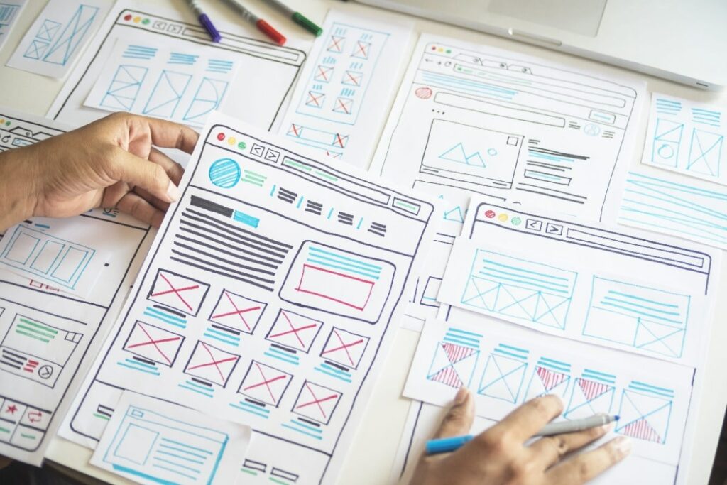 het maken van een website